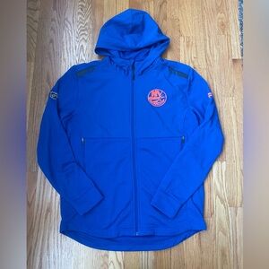 Fanatics Royal Blue Hooded Windbreaker